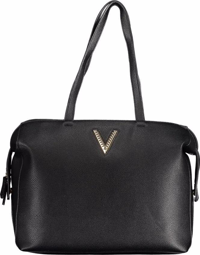Mario Valentino Black Polyurethane Women's Bag