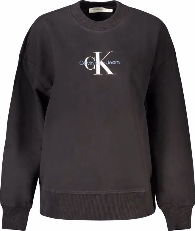 Calvin Klein Black Cotton Women Sweater