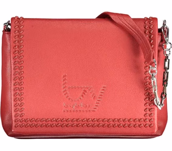 BYBLOS Rosso Polyurethane Women Handbag