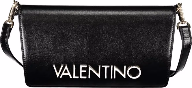 Mario Valentino Black Polyurethane Women's Bag