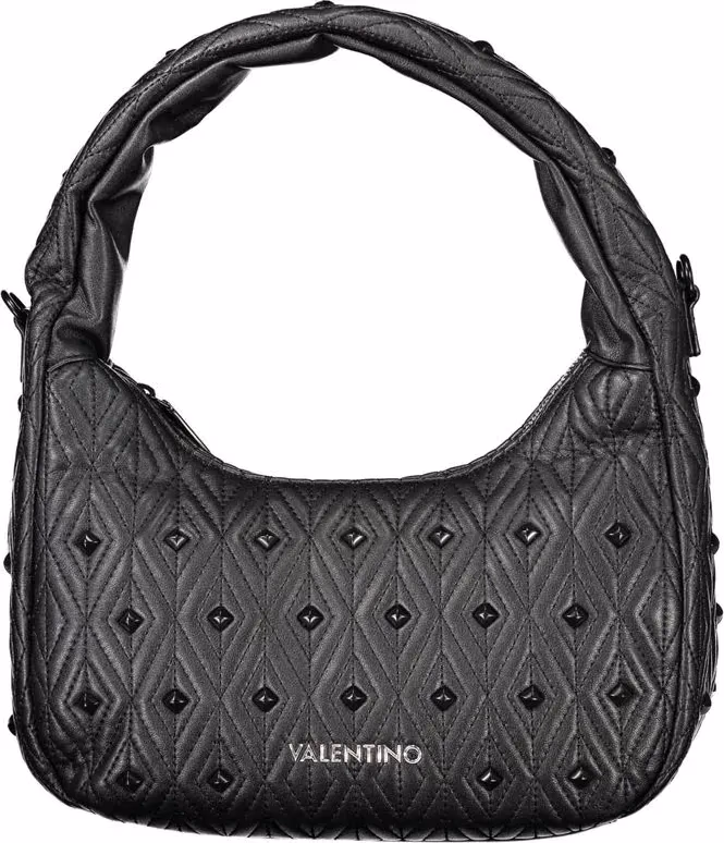 Mario Valentino Black Polyurethane Women's Bag