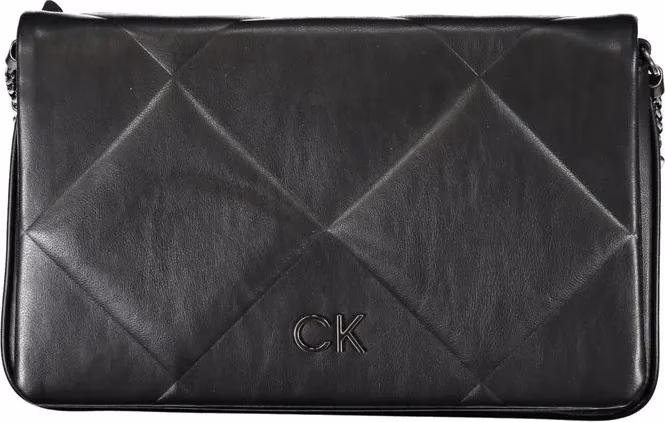 Calvin Klein Black Polyester Women Shoulder Bag