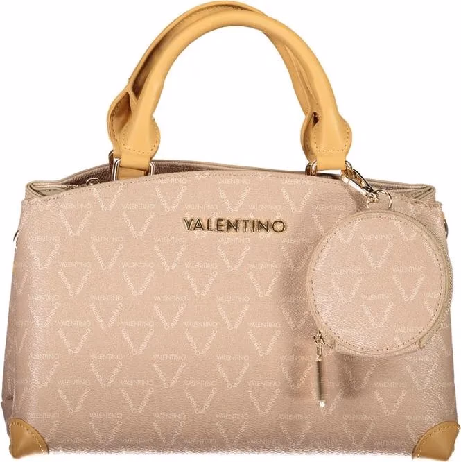 Mario Valentino Beige Polyurethane Women's Bag