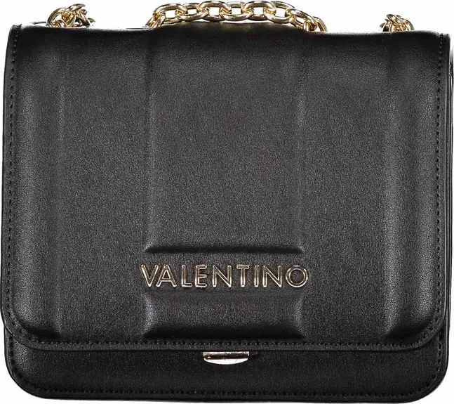 Mario Valentino Black Polyurethane Women's Bag