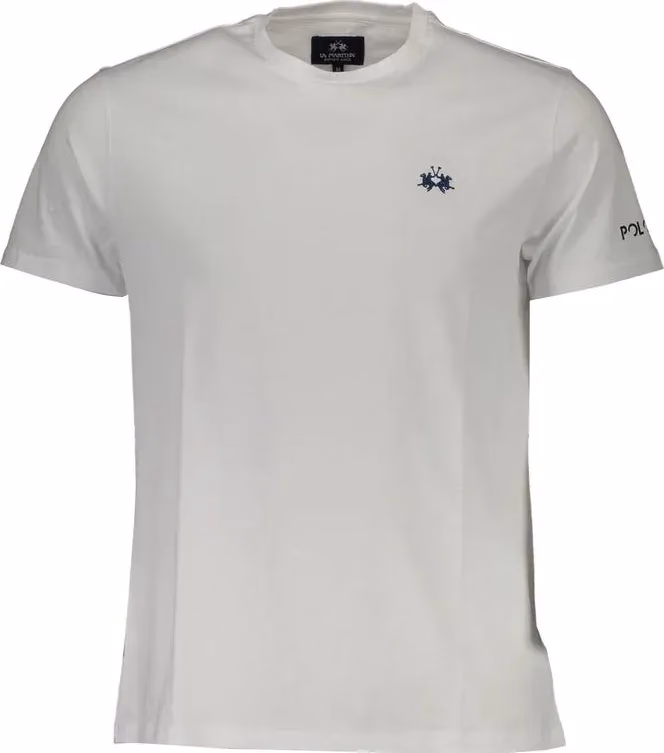 La Martina White Cotton Men's T-Shirt
