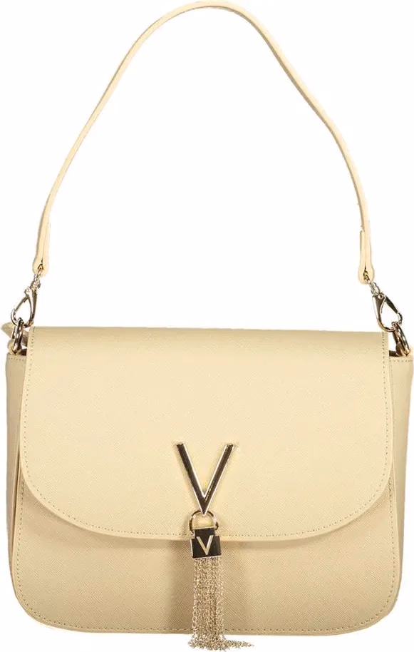 Mario Valentino Beige Polyurethane Women Bag