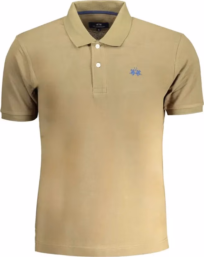 La Martina Verde Cotton Men's Polo Shirt