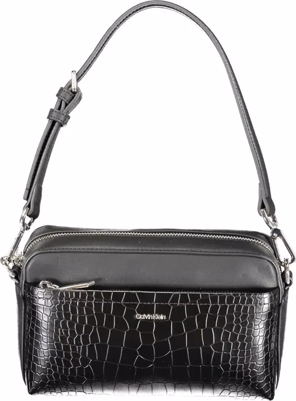 Calvin Klein Nero Poliuretano Donna Borsa