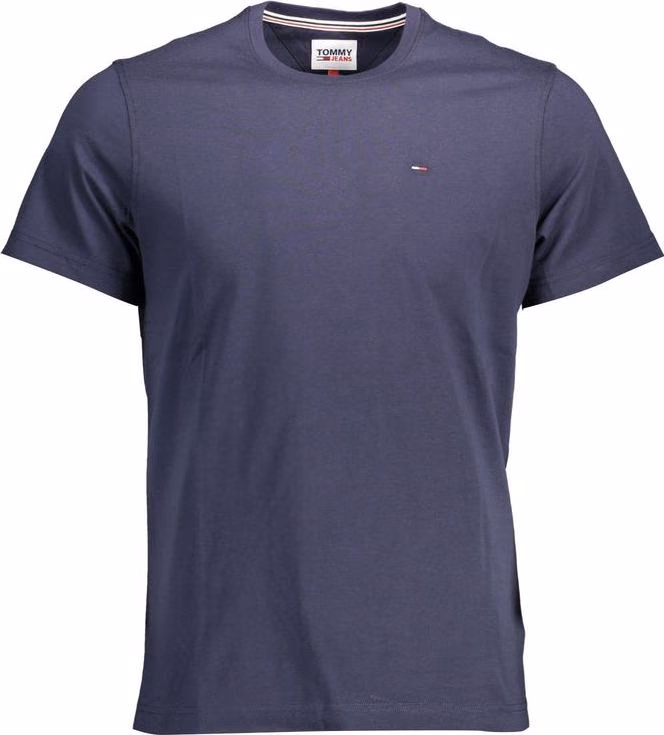 Tommy Hilfiger Blue Organic Cotton Men T-Shirt