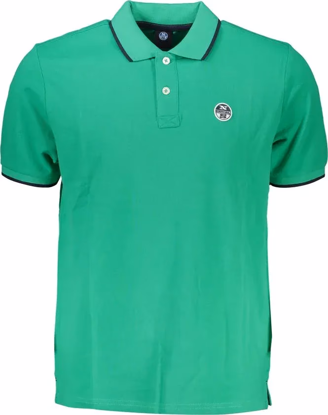 North Sails Verde Cotton Men Polo Shirt