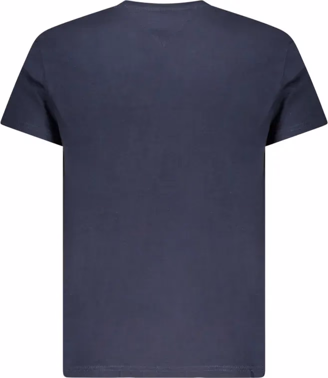 Tommy Hilfiger Blue Cotton Men T-Shirt