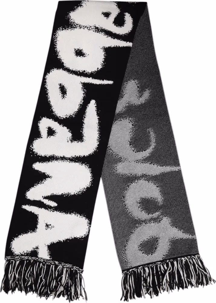 Dolce & Gabbana Black Logo Neck Warmer Wrap Men Shawl Scarf