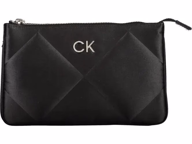 Calvin Klein Black Polyester Women Shoulder Bag
