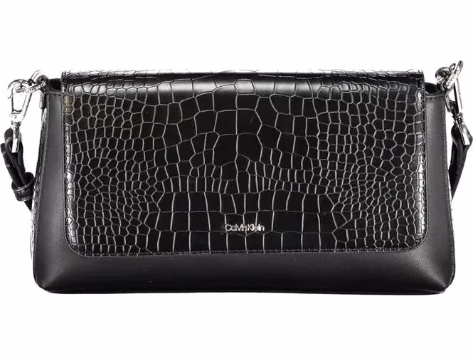 Calvin Klein Black Polyurethane Women Handbag