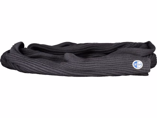 North Sails Nero Cotton Mens Scarf