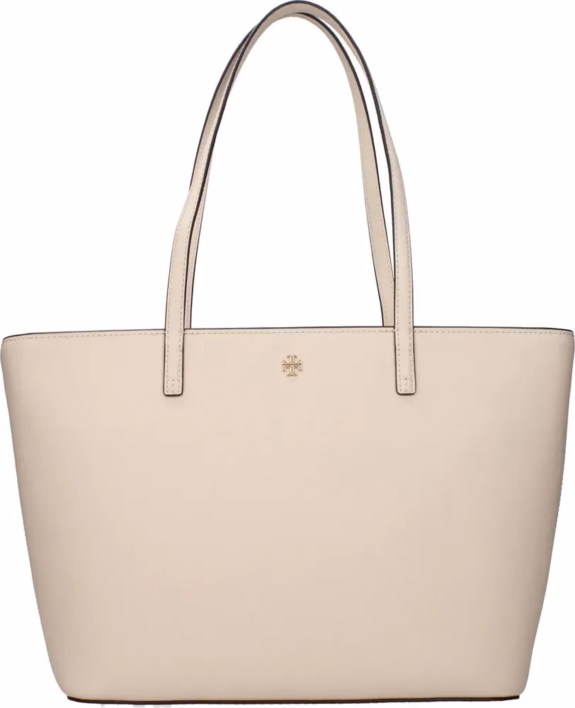 Tory Burch Beige Leather Shoulder Bag