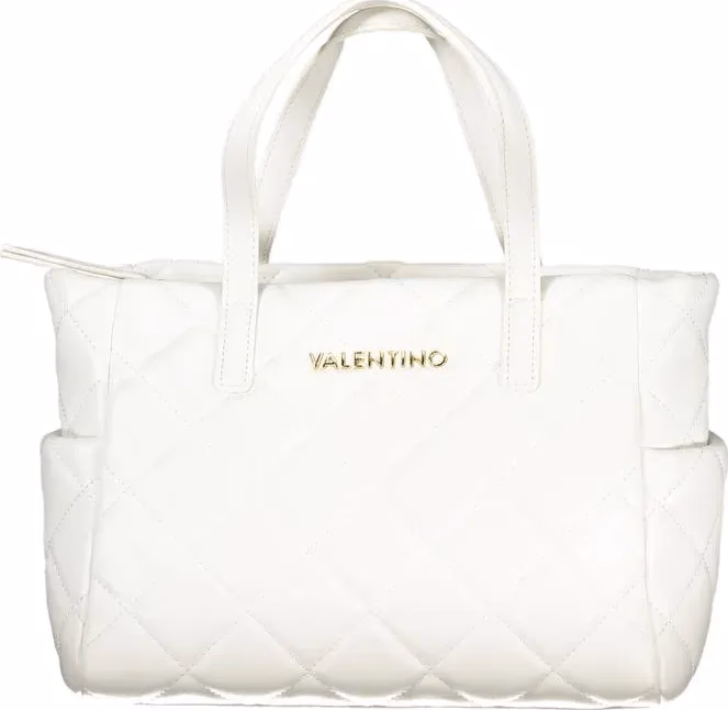 Mario Valentino White Polyurethane Women's Bag