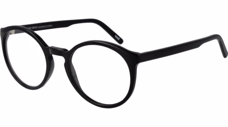 Andy Wolf Black Acetate Glasses (Frames)