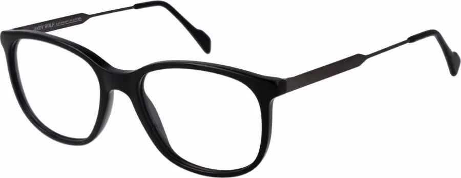 Andy Wolf Black Acetate Glasses (Frames)