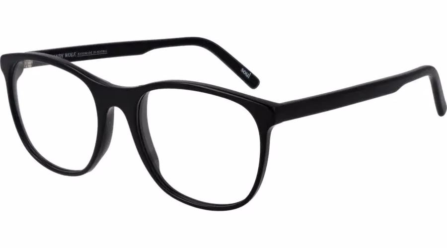 Andy Wolf Black Acetate Glasses (Frames)