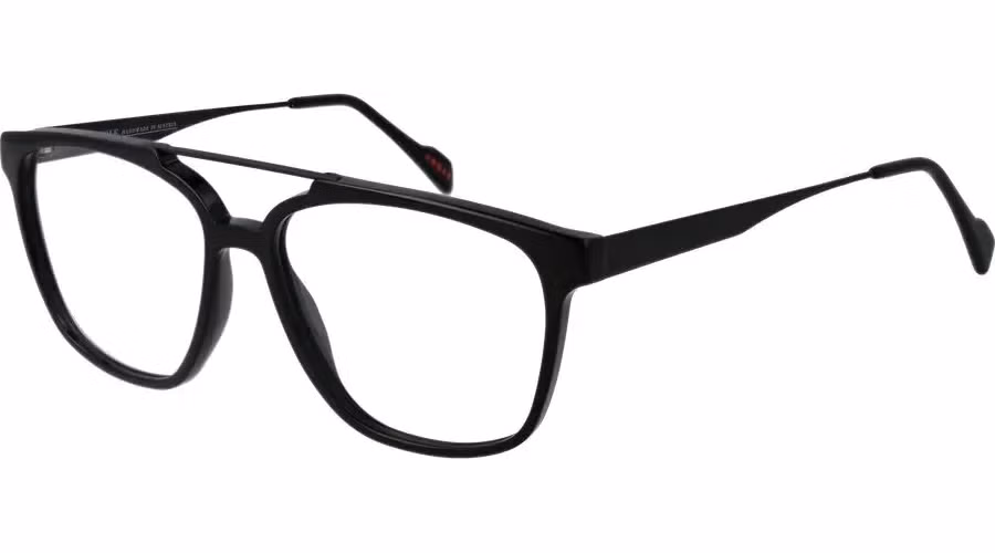 Andy Wolf Black Metal Glasses (Frames)