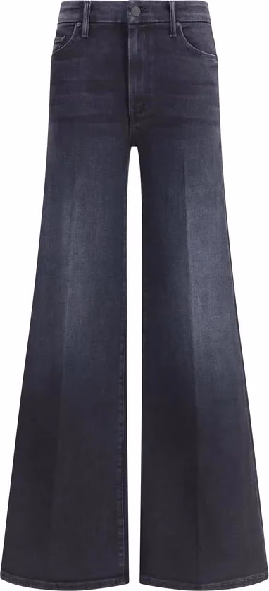 Mother Denim Black Cotton Jeans Denim