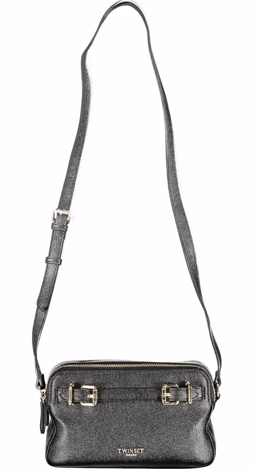 Twinset Nero Poliuretano Women Bag