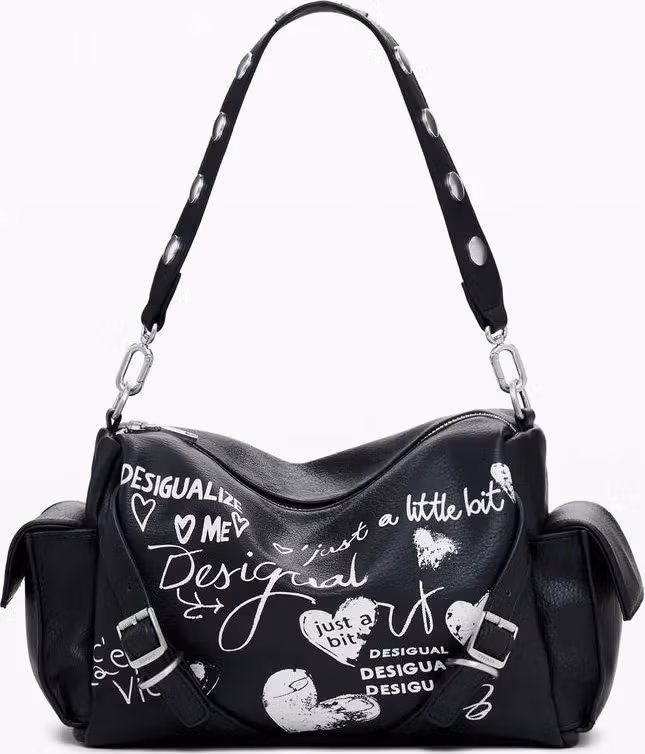 Desigual Black Polyurethane Women's Handbag