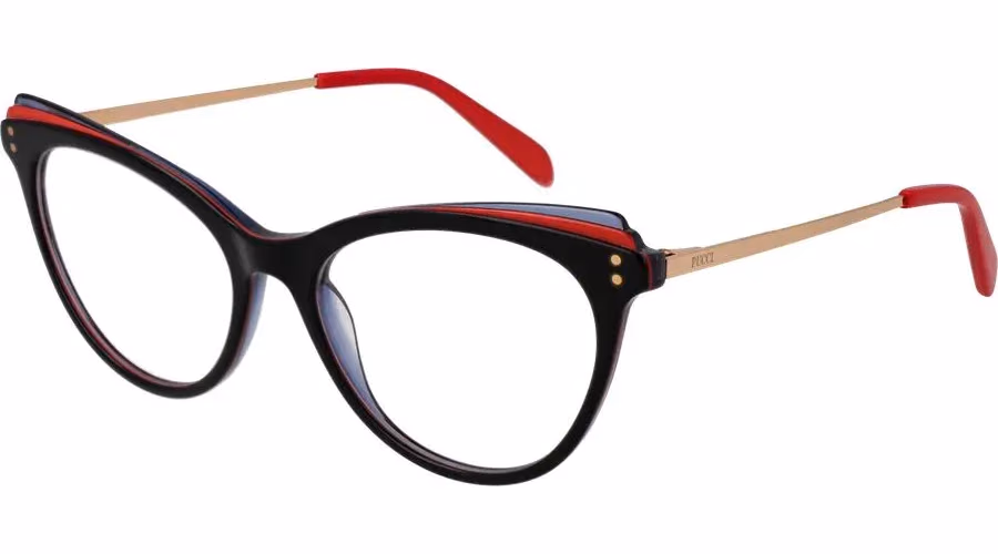 Emilio Pucci Black Acetate Glasses (Frames)