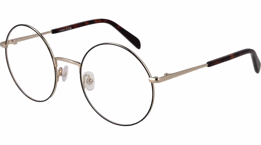 Emilio Pucci Black Metal Glasses (Frames)