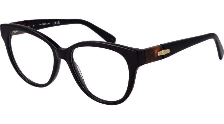 Longchamp Black Acetate Glasses (Frames)