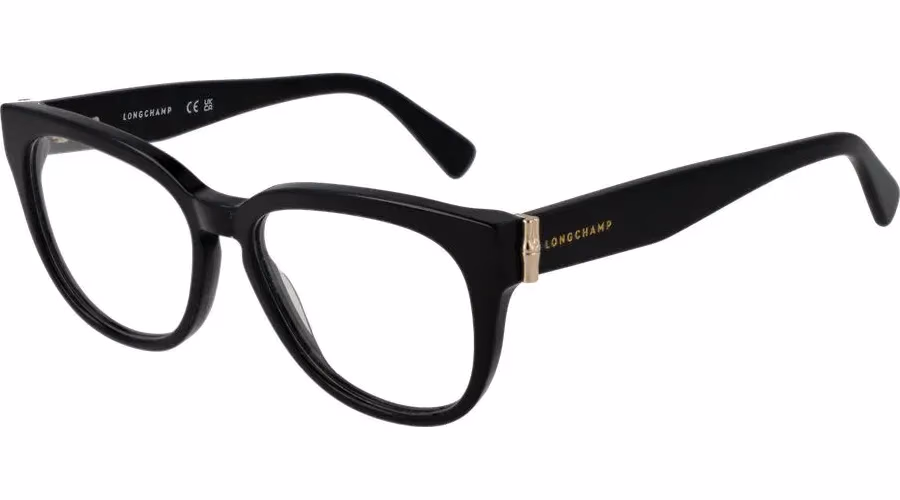 Longchamp Black Acetate Glasses (Frames)