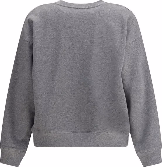 Maison Kitsuné Gray Cotton Sweatshirt