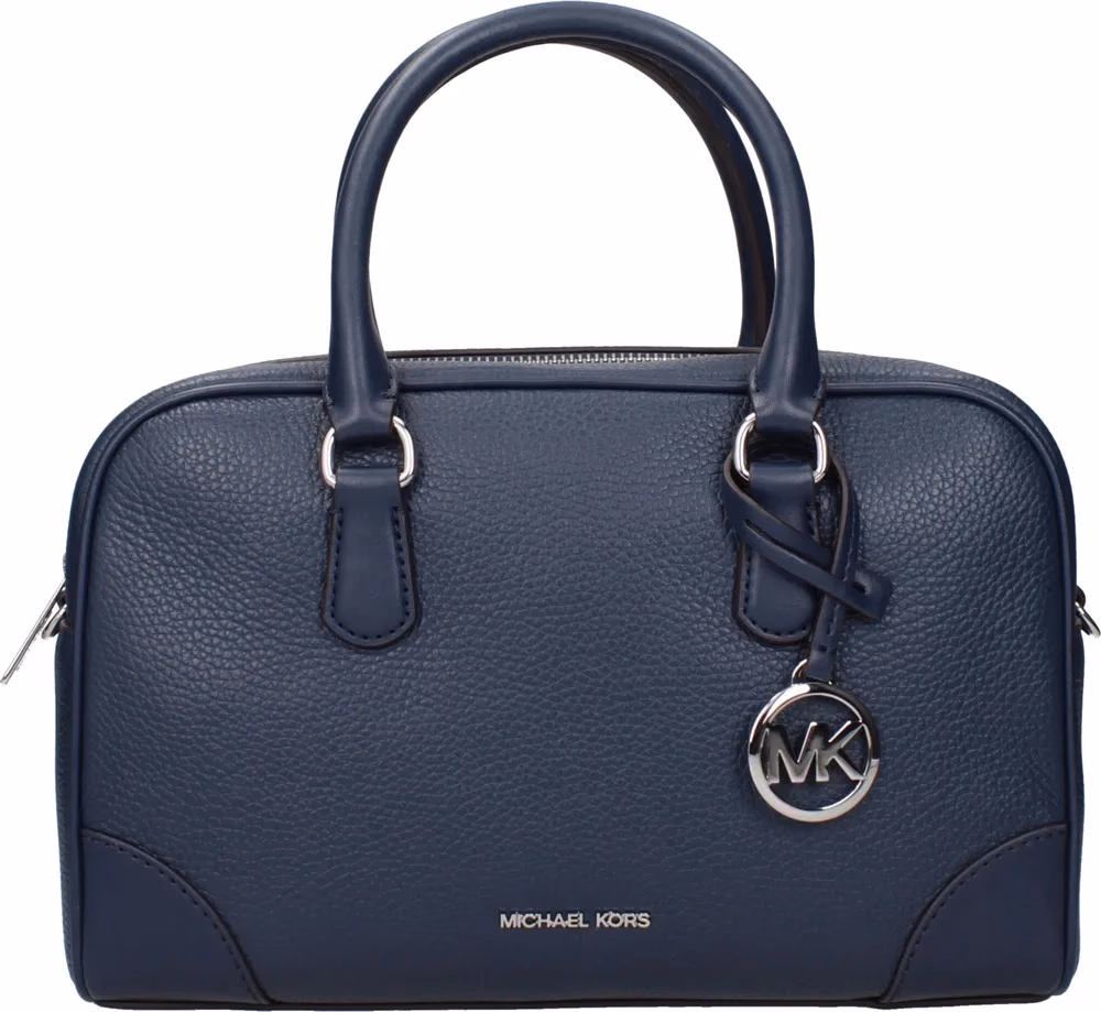 Michael Kors Blue Leather Handbag