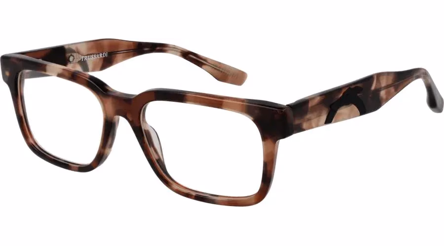 Trussardi Brown Acetate Glasses (Frames)