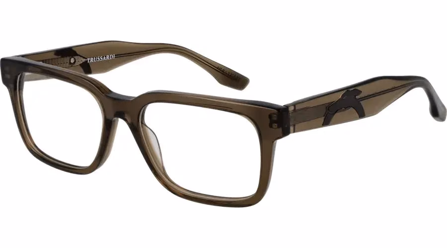 Trussardi Brown Acetate Glasses (Frames)