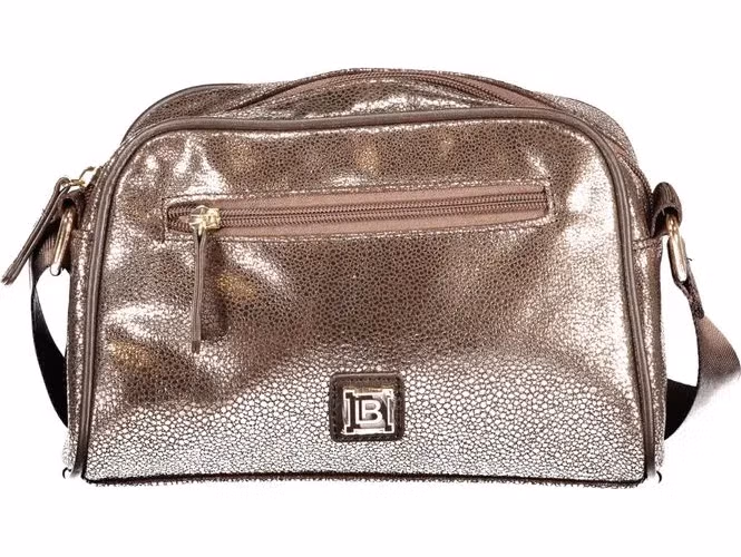 Laura Biagiotti Bronzo Polyester Women Handbag