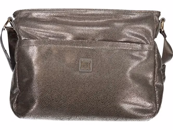 Laura Biagiotti Grigio Polyester Woman Handbag