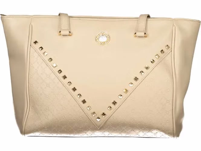 Laura Biagiotti Beige PVC Women Handbag