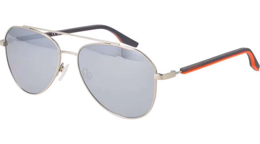 Converse Silver Rubber Sunglasses