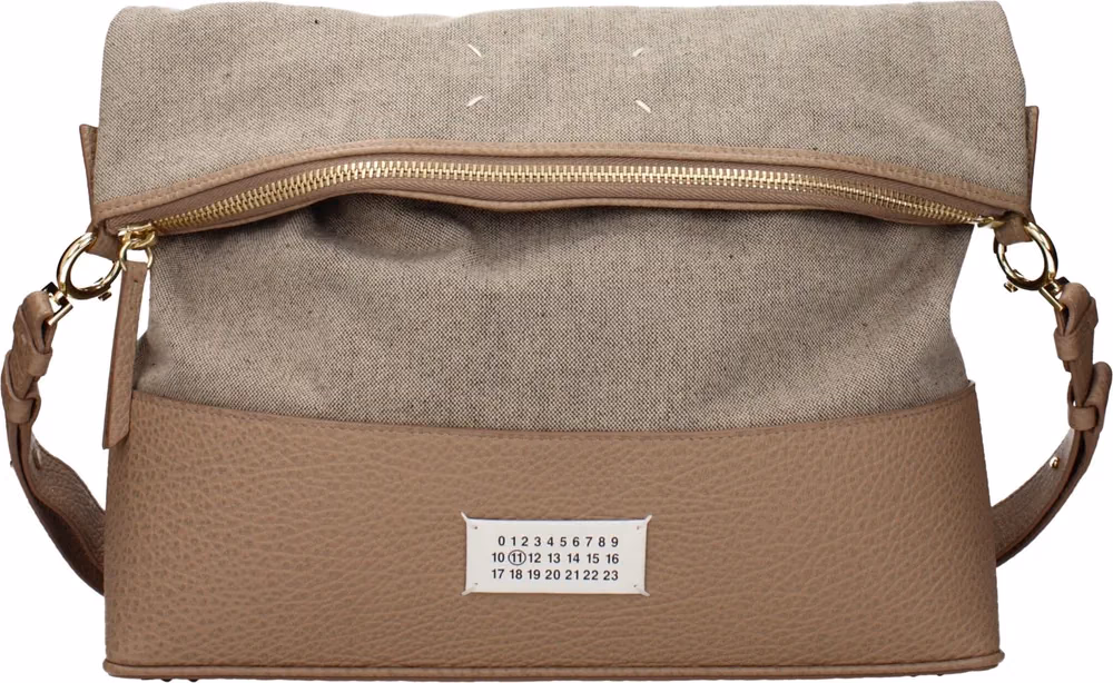 Maison Margiela Beige Fabric Shoulder Bag