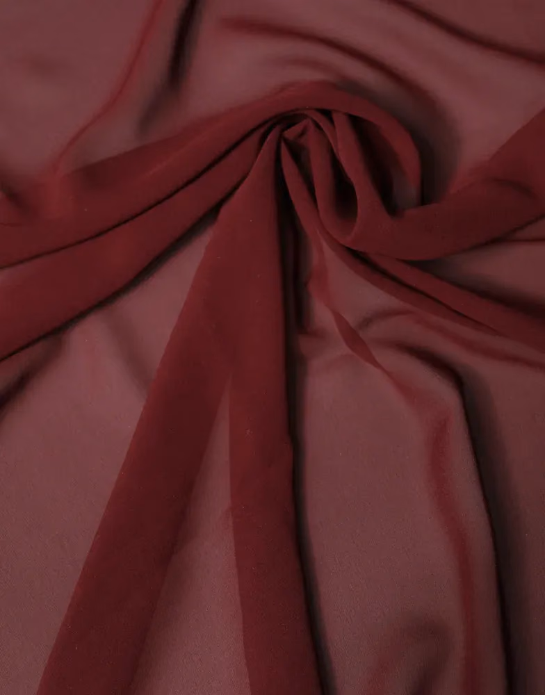 Dolce & Gabbana Maroon Silk Stole Neck Wrap Shawl Men 200cm x 130cm  Scarf