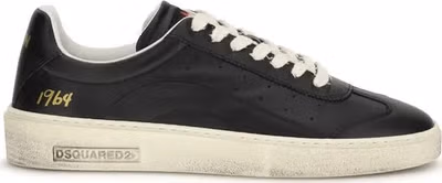 Black Calf Leather Bos Taurus Low Top Sneakers