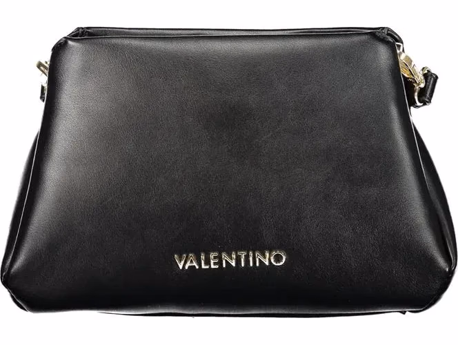 Mario Valentino Black Polyurethane Women's Bag