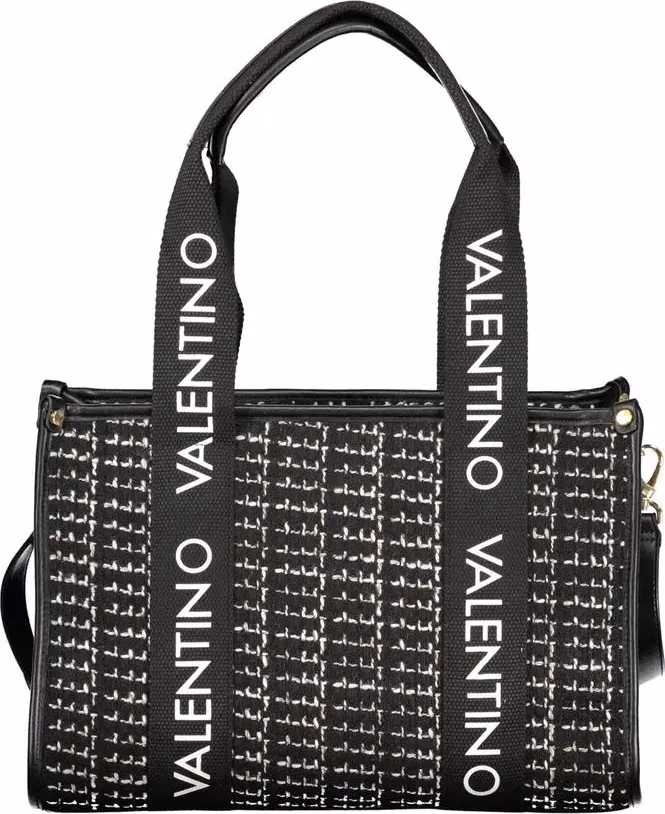 Mario Valentino Black Polyester Women Bag