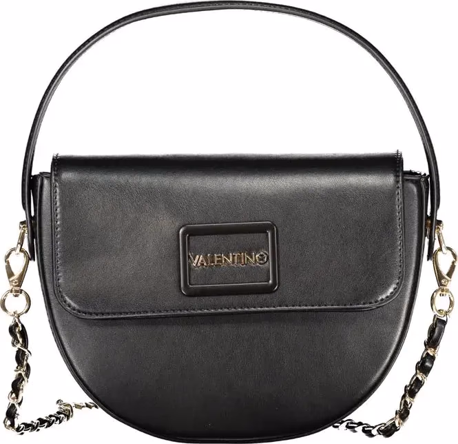 Mario Valentino Black Polyurethane Women's Bag